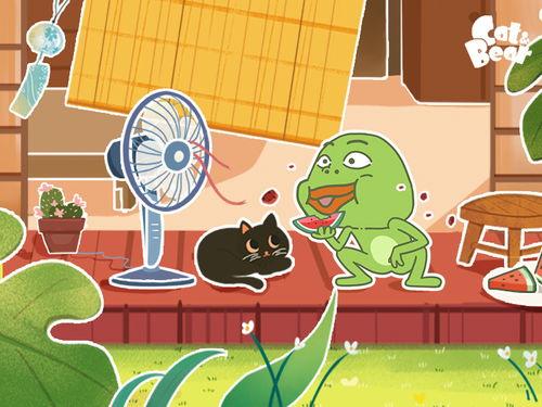 吃瓜小熊表情包,趣味横生的网络文化现象